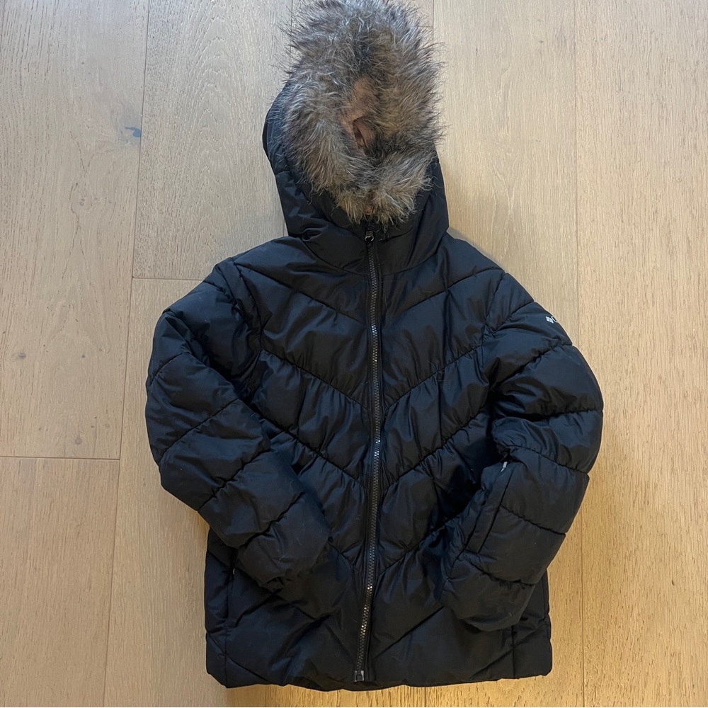 Girls Columbia arctic blast winter snow puffer jacket - size small